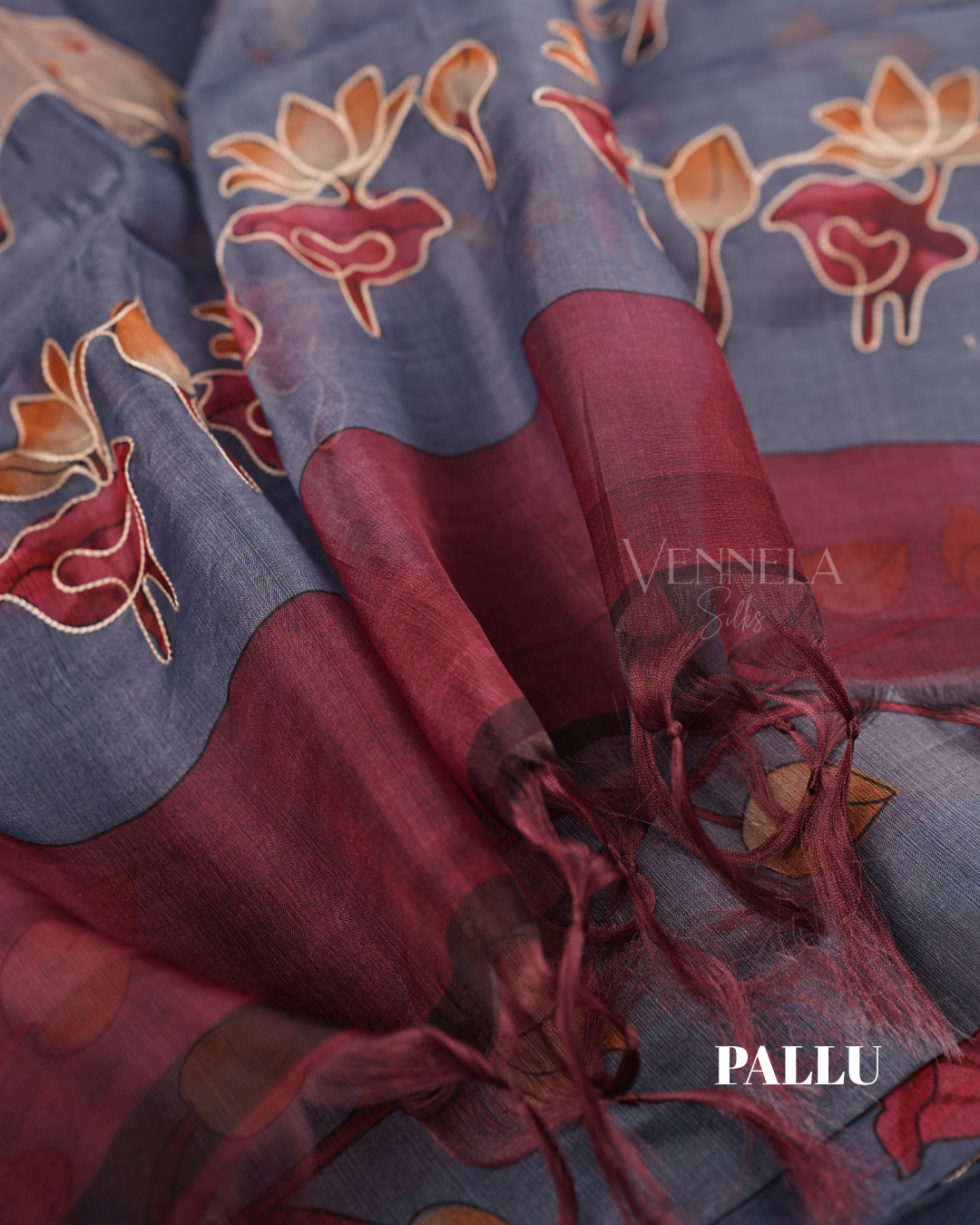 ORGANZA EMBROIDERY SAREES