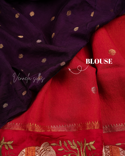 SEMI BANARAS SILK SAREES