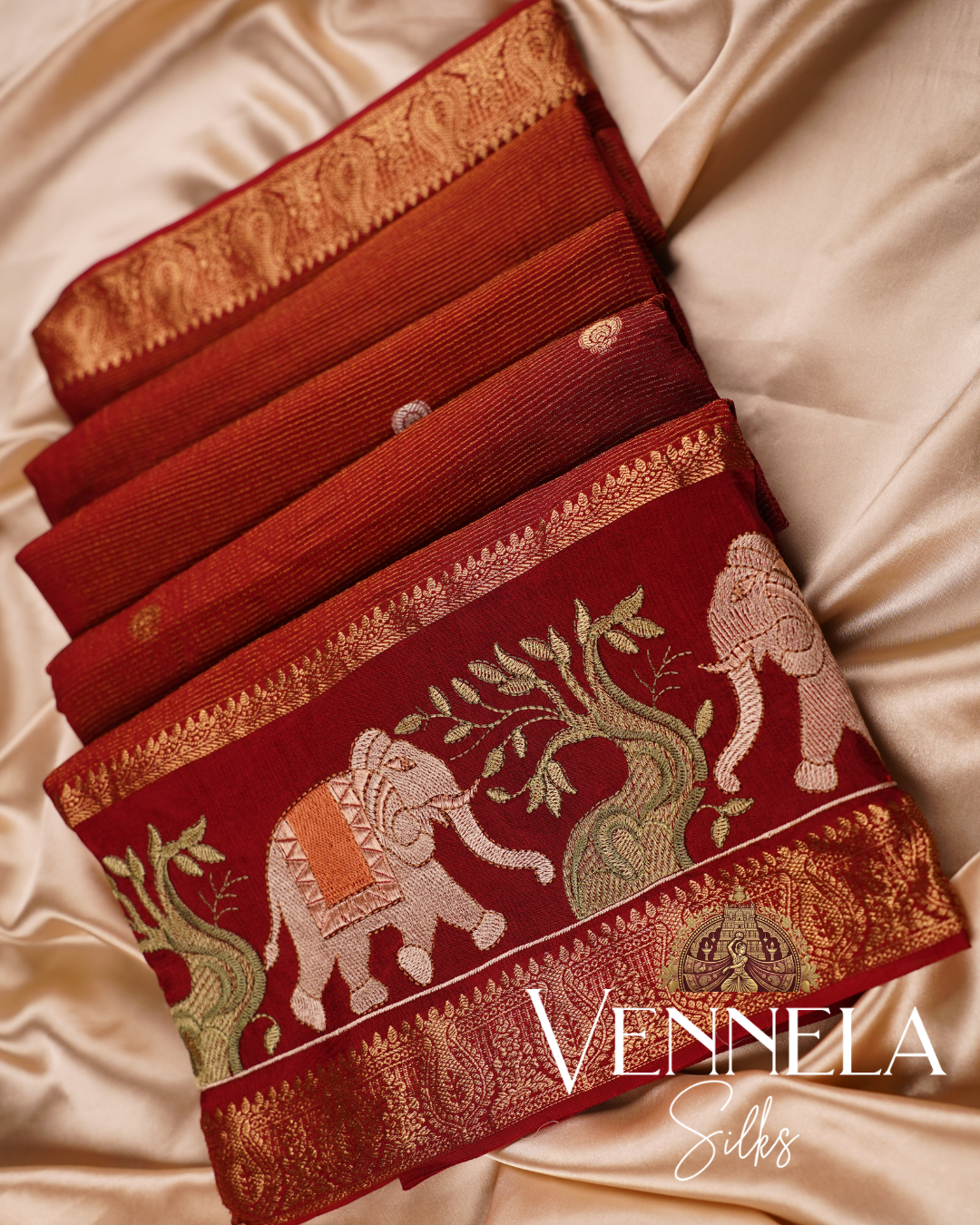 SEMI BANARAS SILK SAREES
