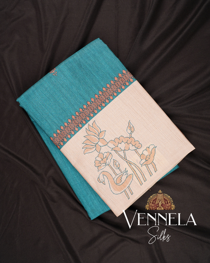 SEMI TUSSAR SAREES