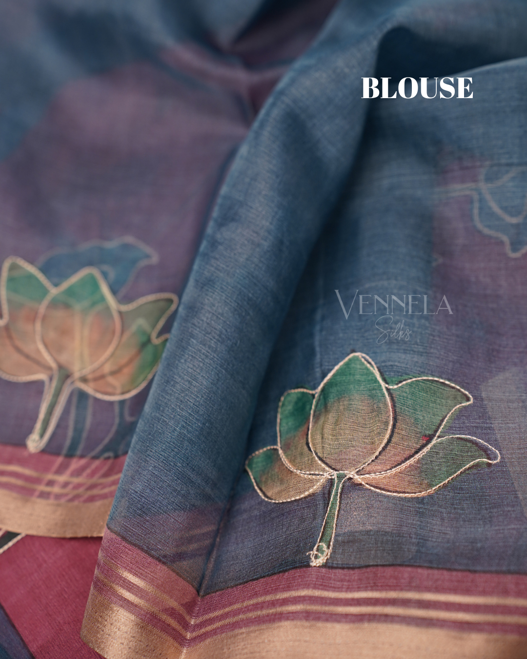 ORGANZA EMBROIDERY SAREES
