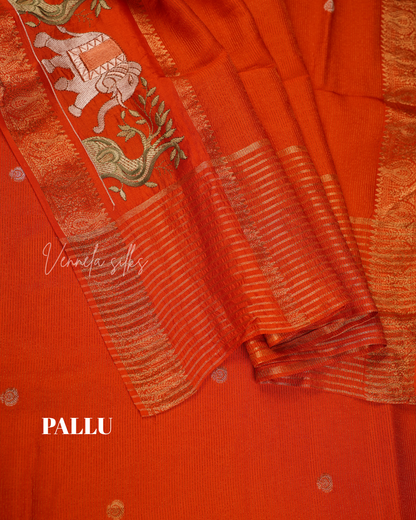 SEMI BANARAS SILK SAREES