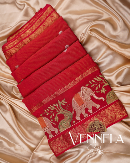 SEMI BANARAS SILK SAREES