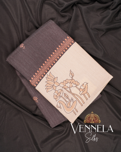 SEMI TUSSAR SAREES
