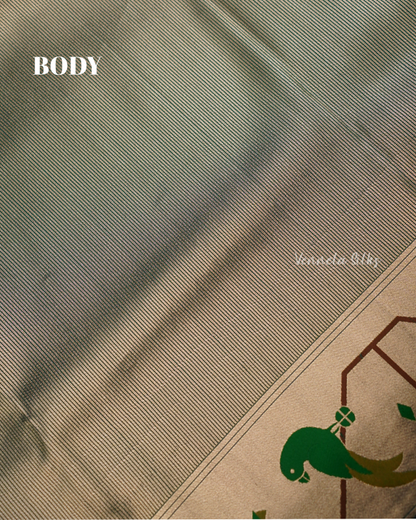 Semi Paithani Silk Sarees