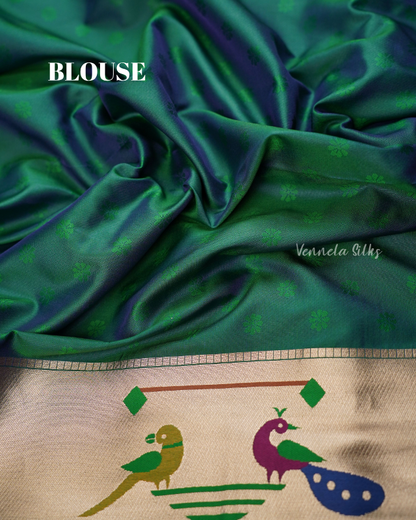 Semi Paithani Silk Sarees